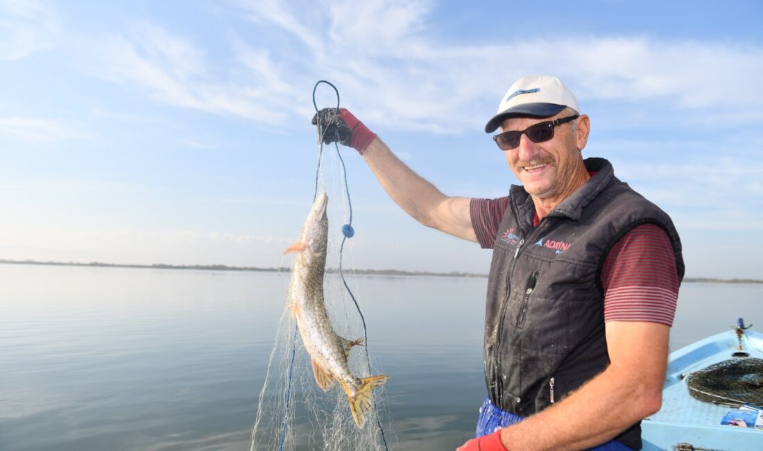 Uluabat Gölü’nün emektarı: 22 yıldır gölde balık tutuyor